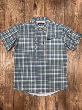 NEW LOCAL BOY OUTFITTERS men's backcountry fishing top in dark blue